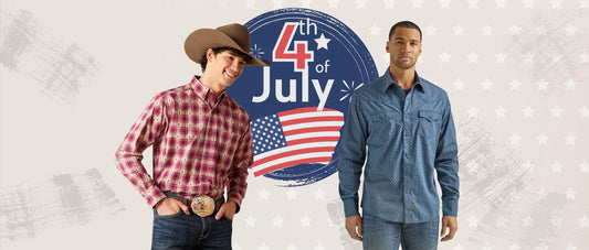 Why are the colors blue, red, and white emblematic on July 4th?