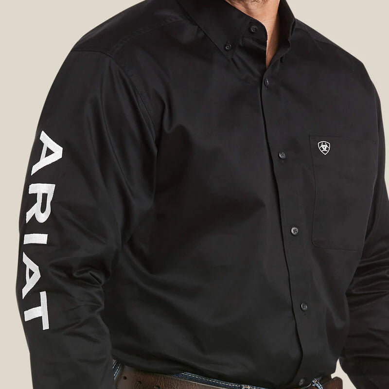 Team Logo Twill Classic Fit Long Sleeve Shirt