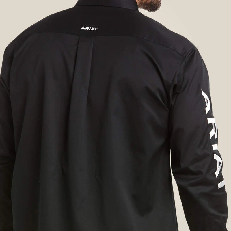 Team Logo Twill Classic Fit Long Sleeve Shirt