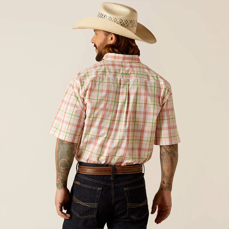 Truman Classic Tea Rose Plaid Shirt - 10048359