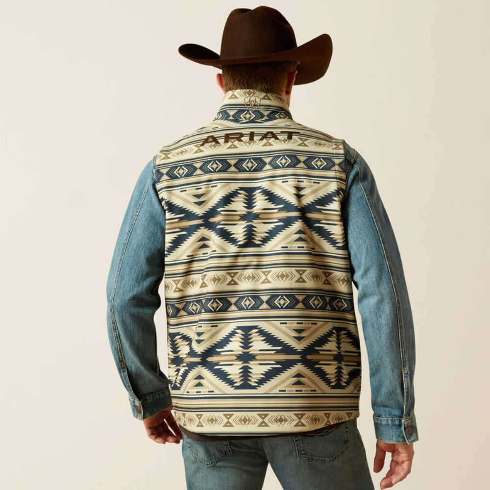 Logo Softshell White Pepper Southwest Vest