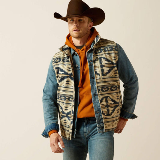 Logo Softshell White Pepper Southwest Vest