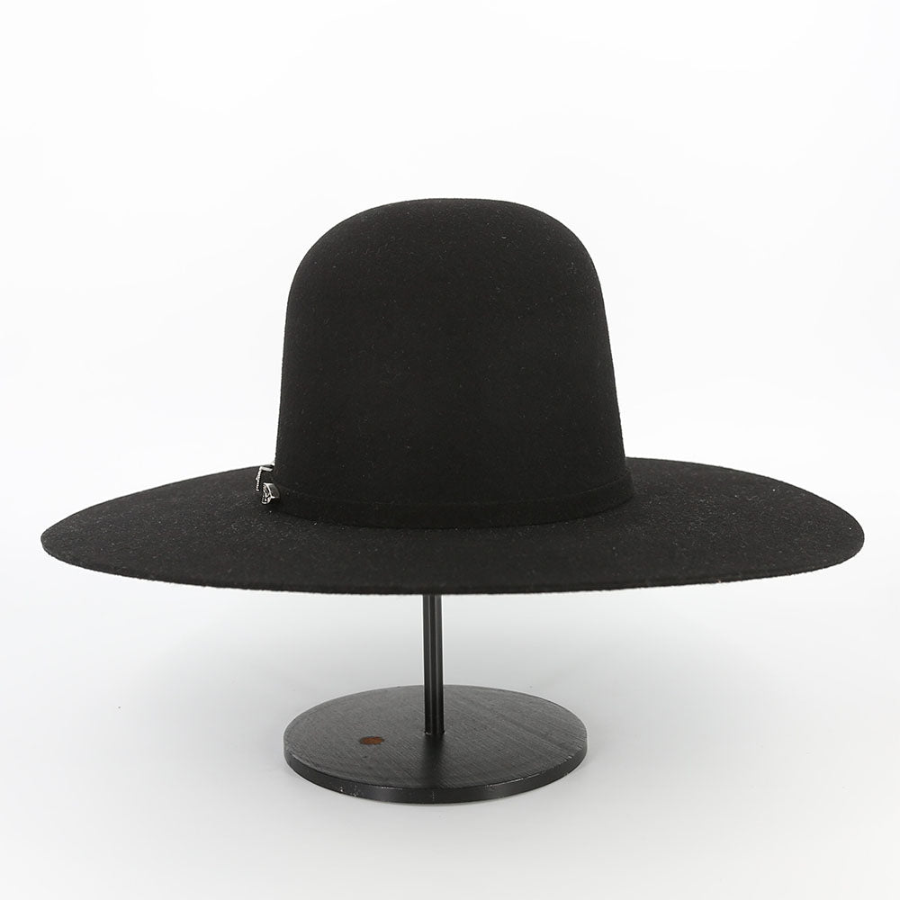 Texana 6X Open Crown Black