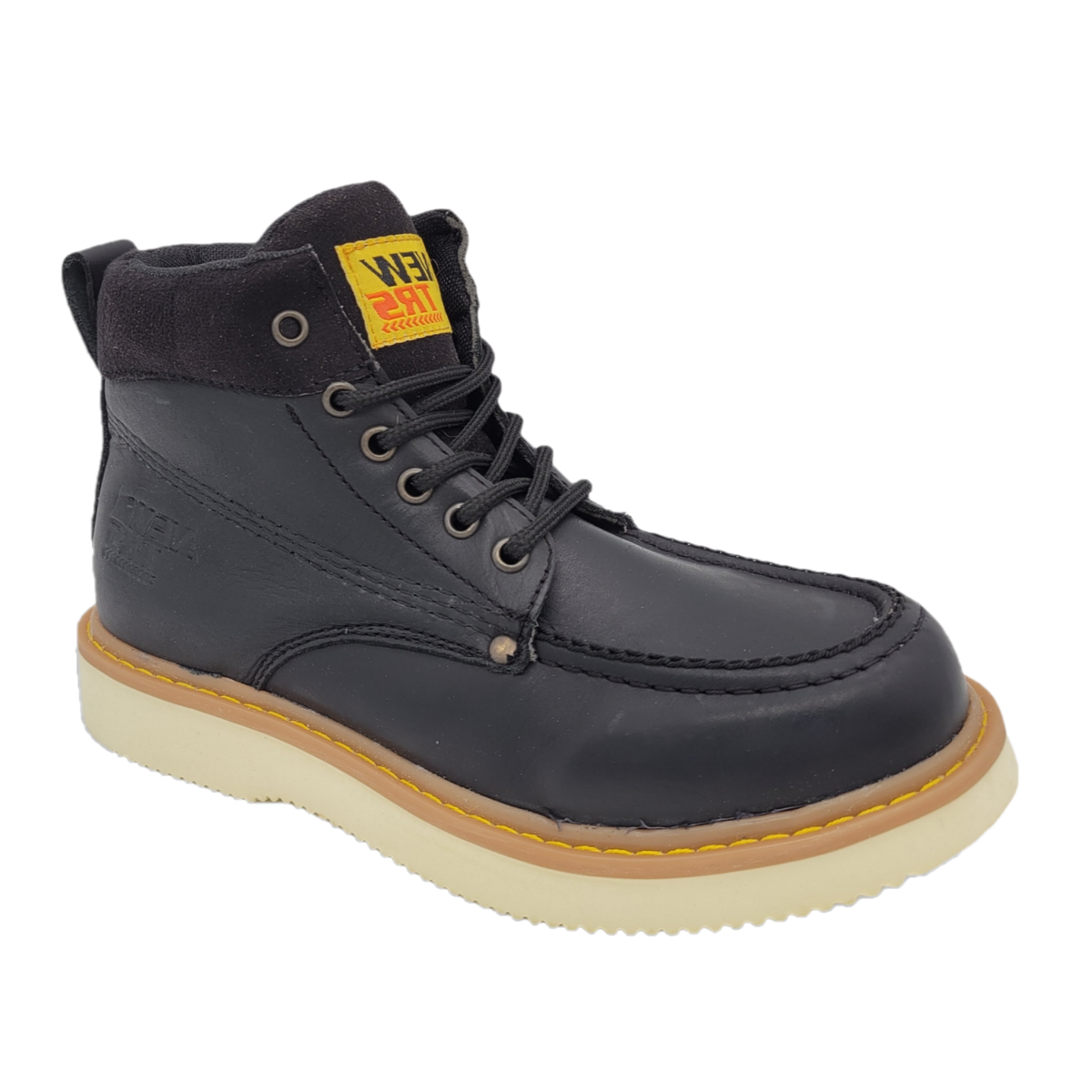 Black New TRS Work Boots 3640