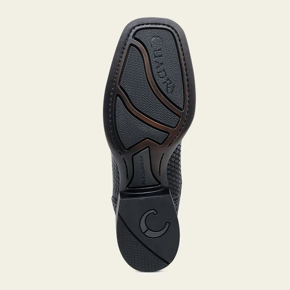 Black Oxford Square Boot