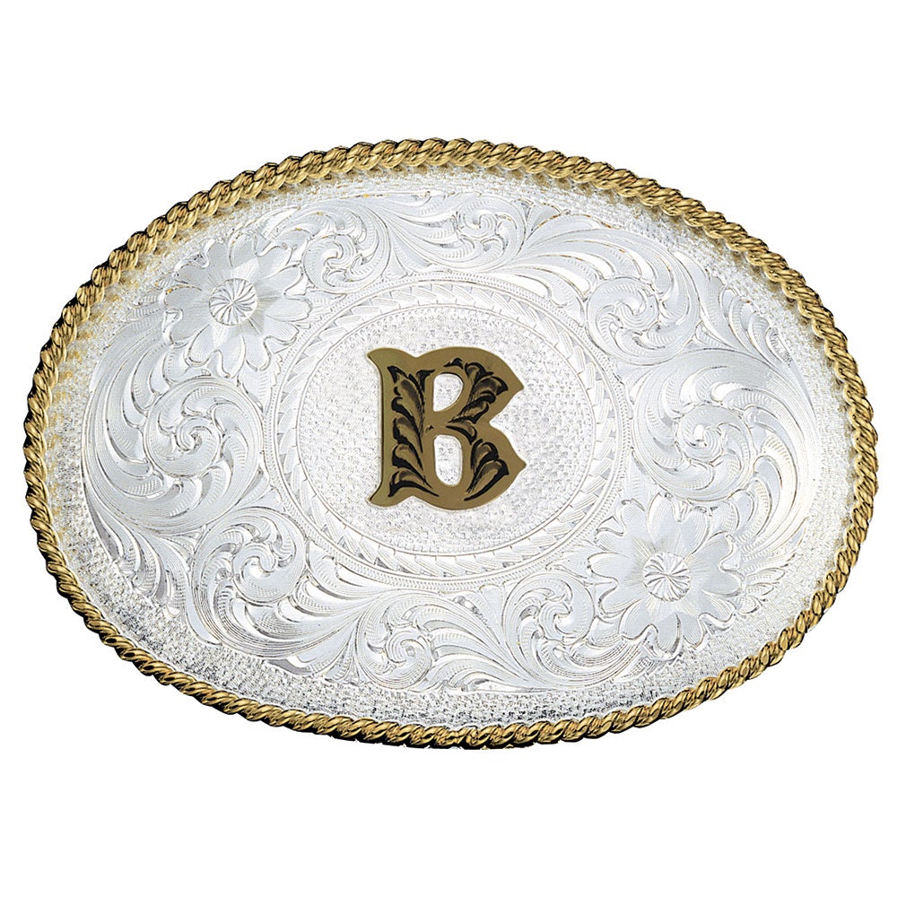 700 A-Z Initial Engraved Buckle