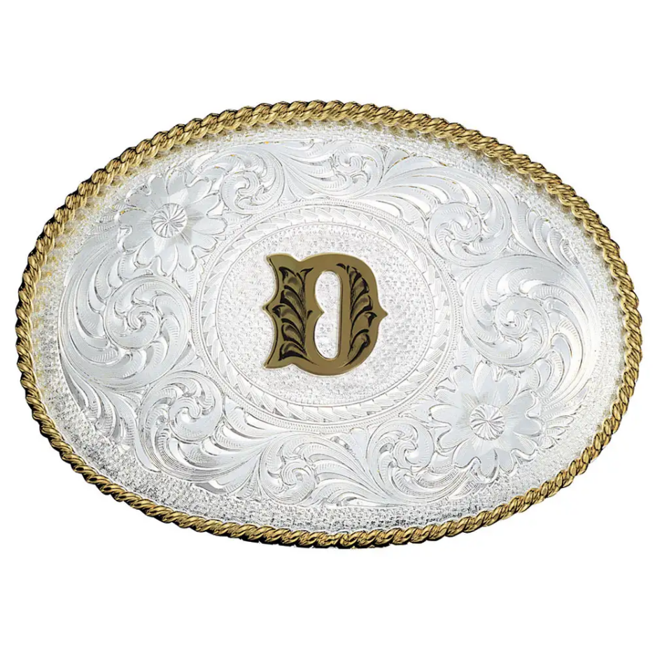 700 A-Z Initial Engraved Buckle