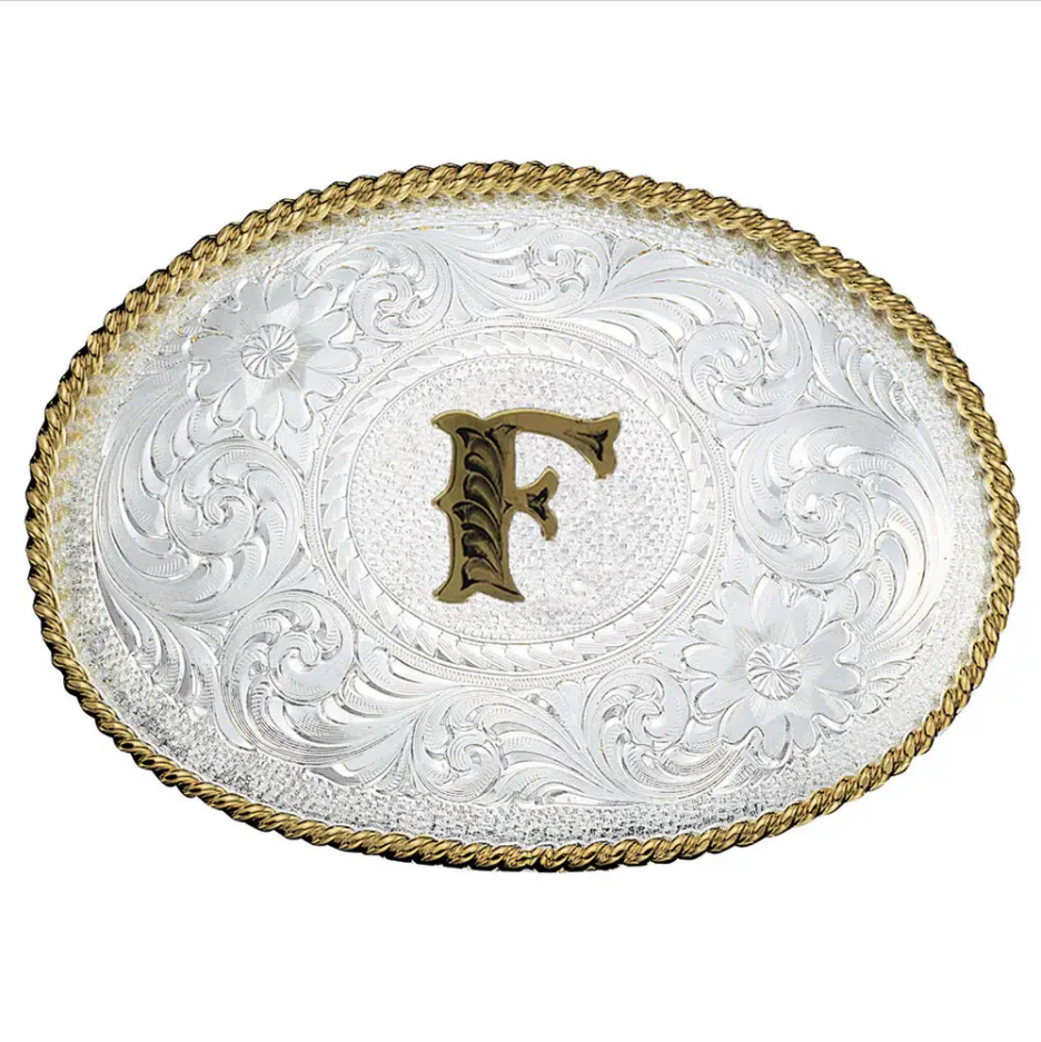 700 A-Z Initial Engraved Buckle