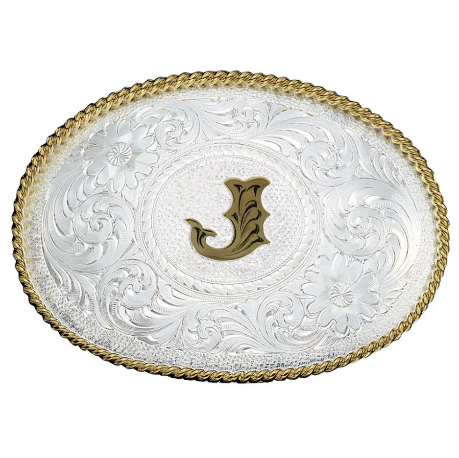 700 A-Z Initial Engraved Buckle