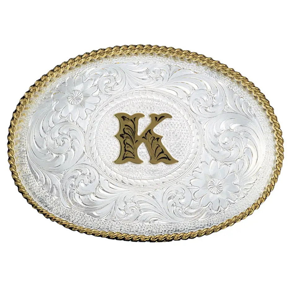 700 A-Z Initial Engraved Buckle