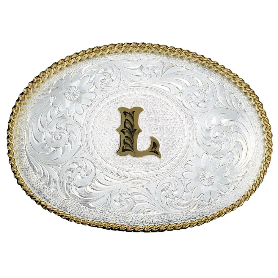 700 A-Z Initial Engraved Buckle