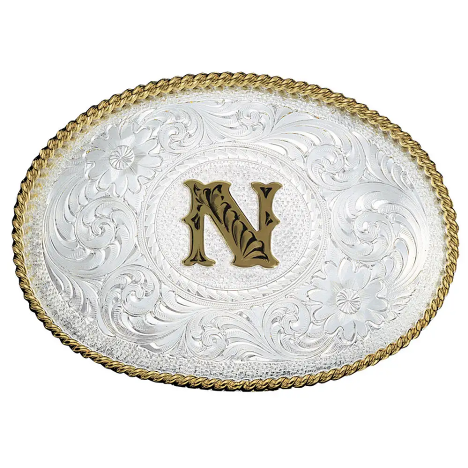 700 A-Z Initial Engraved Buckle