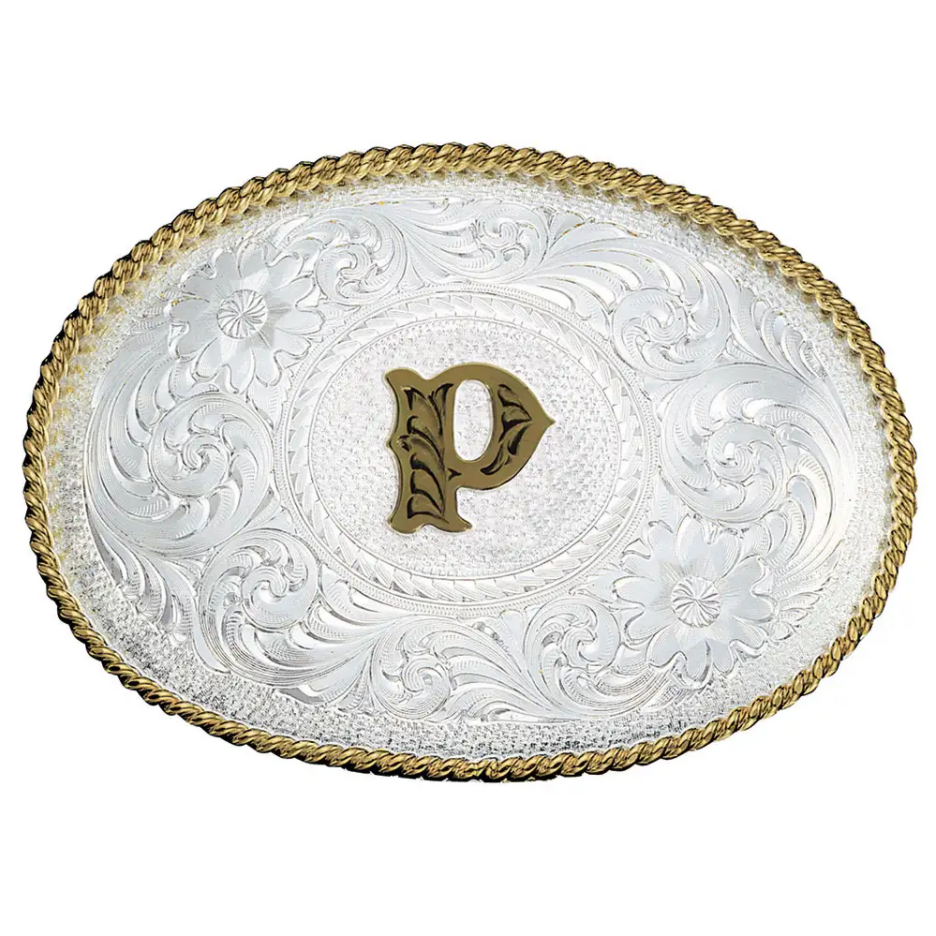 700 A-Z Initial Engraved Buckle
