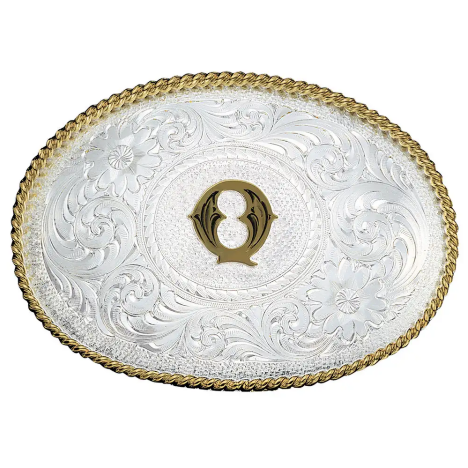 700 A-Z Initial Engraved Buckle