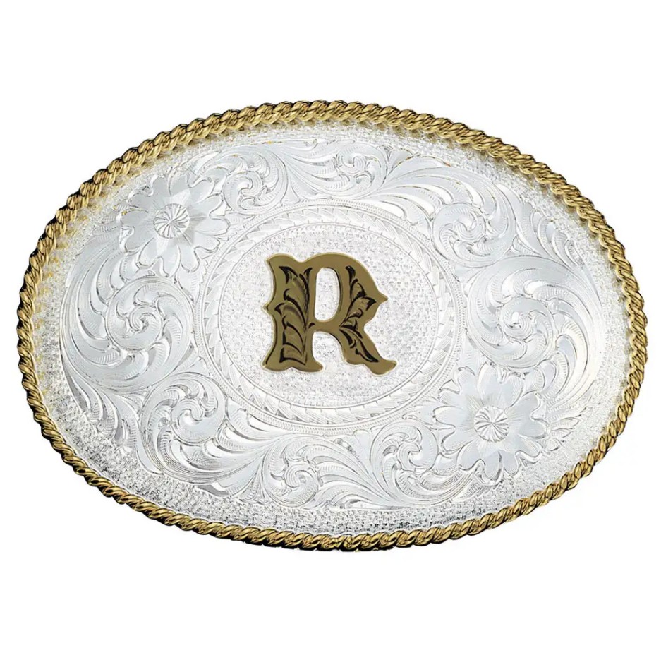 700 A-Z Initial Engraved Buckle