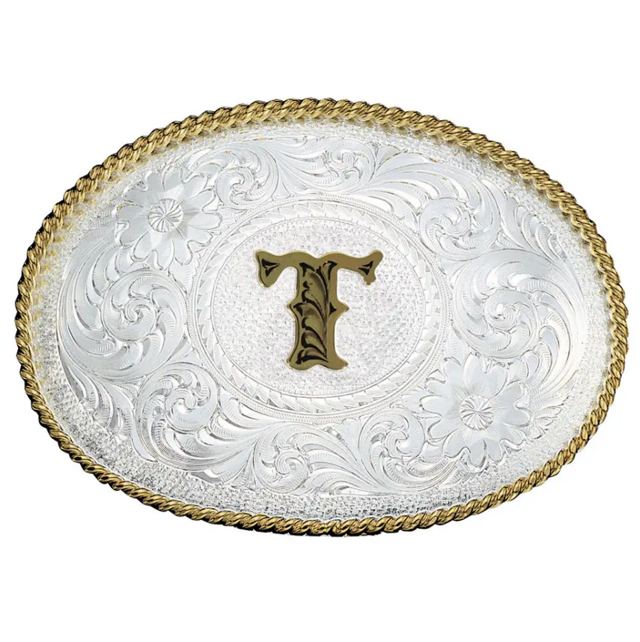 700 A-Z Initial Engraved Buckle