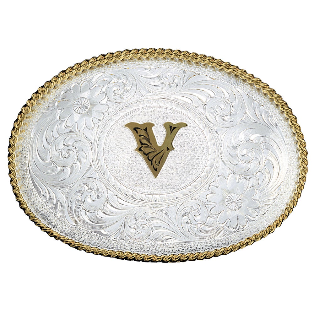 700 A-Z Initial Engraved Buckle
