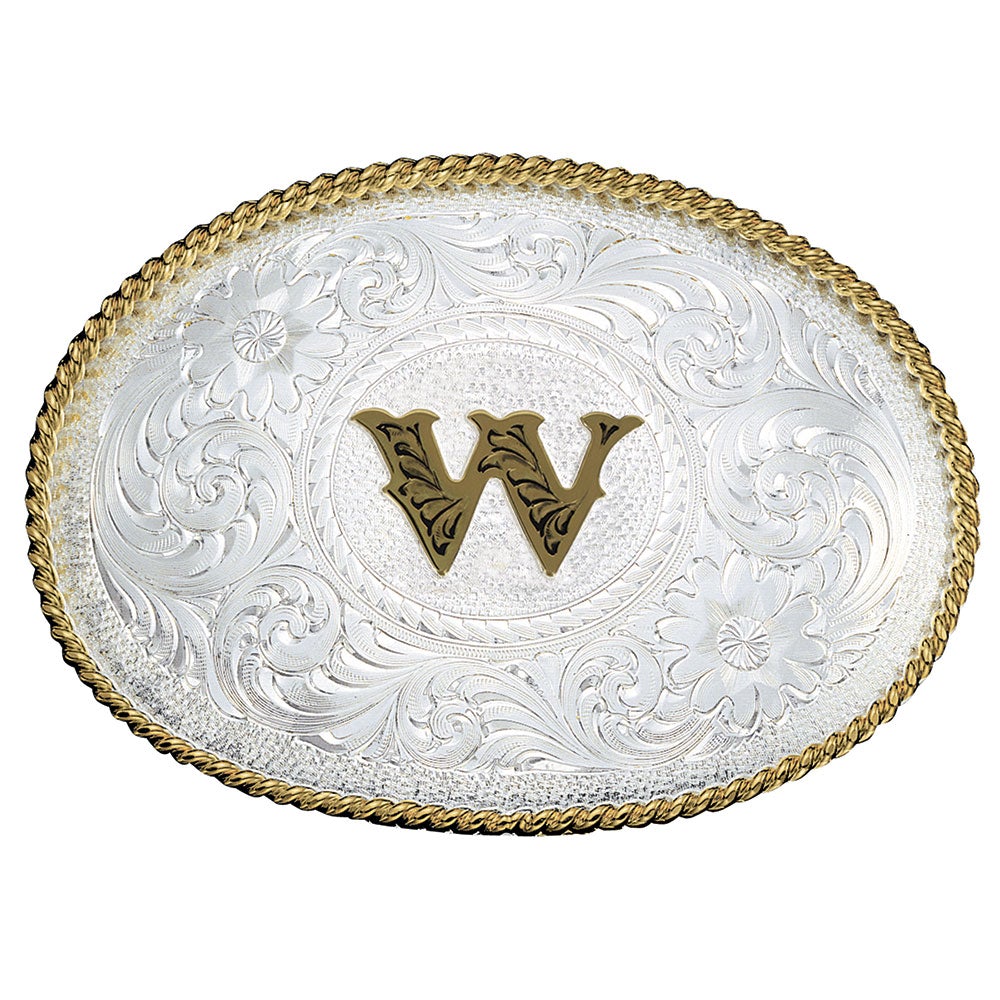700 A-Z Initial Engraved Buckle