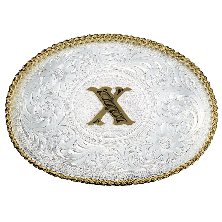 700 A-Z Initial Engraved Buckle