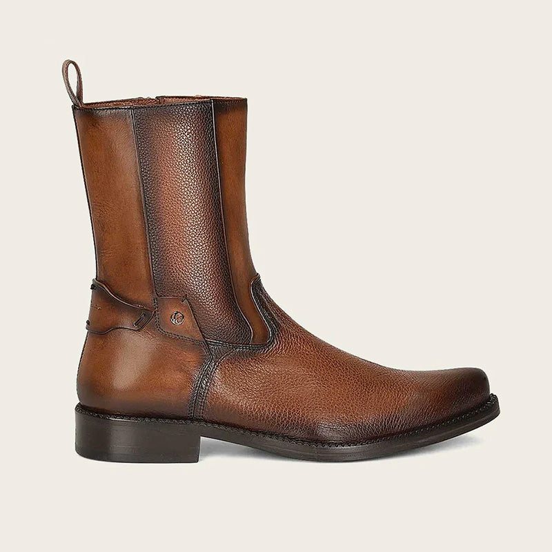 Honey Deer Zipper - Round Toe