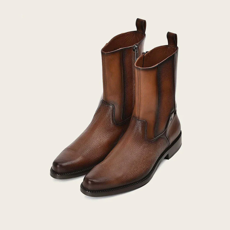 Honey Deer Zipper - Round Toe