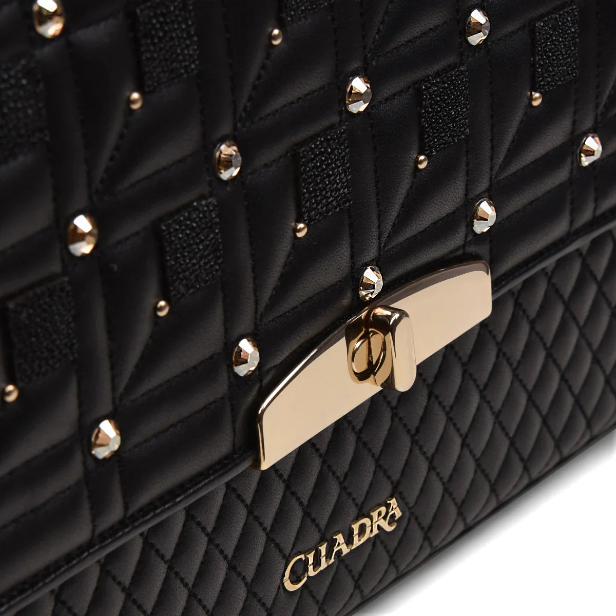 Black Stingray Leather Bag