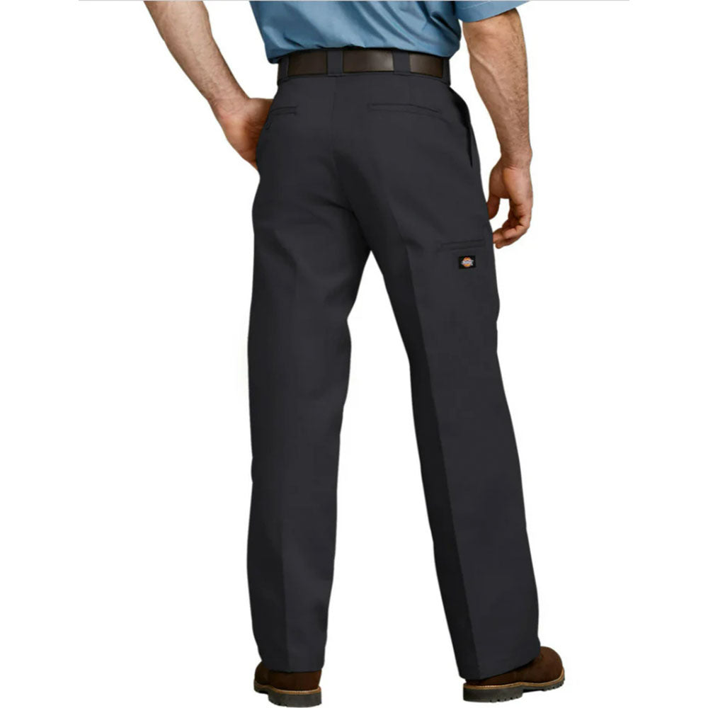Black Loose Fit Double Knee Work Pants | DICKIES 85283BKhay u
