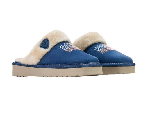 Jackie Square Toe Exotic Platfrom Slippers