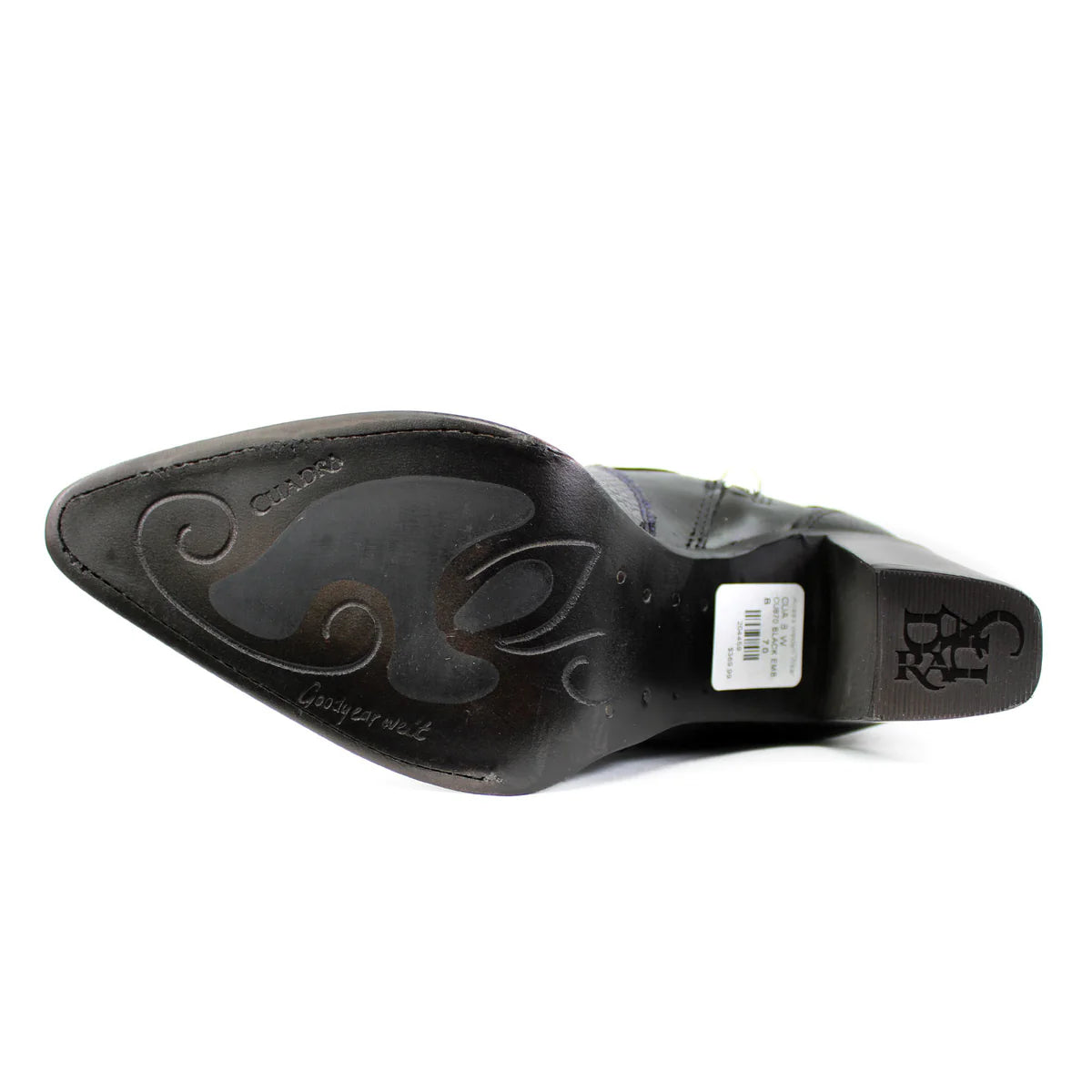 Ankle Western Black Bootie | CU870