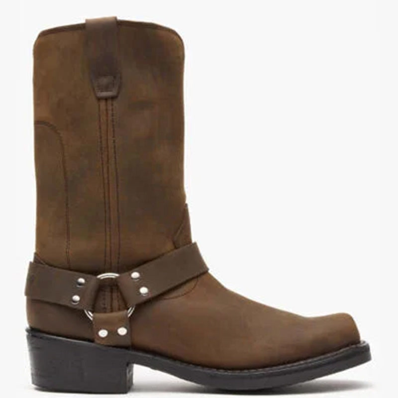 Brown Harness Boot