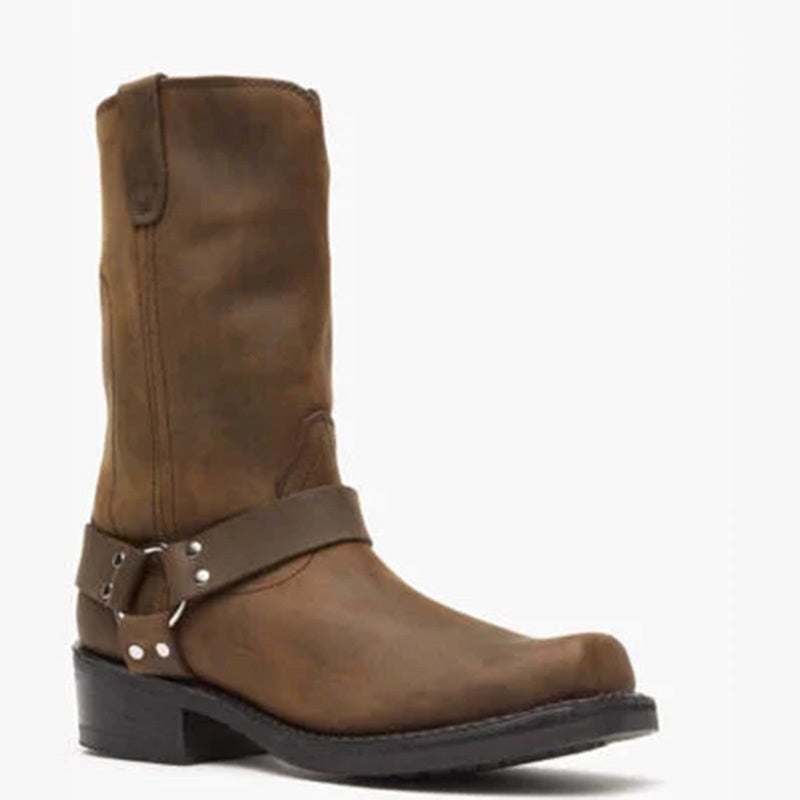 Brown Harness Boot