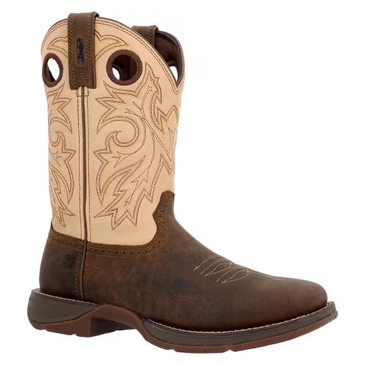 Rebel Soft Toe Coffe/Bone Work Boot