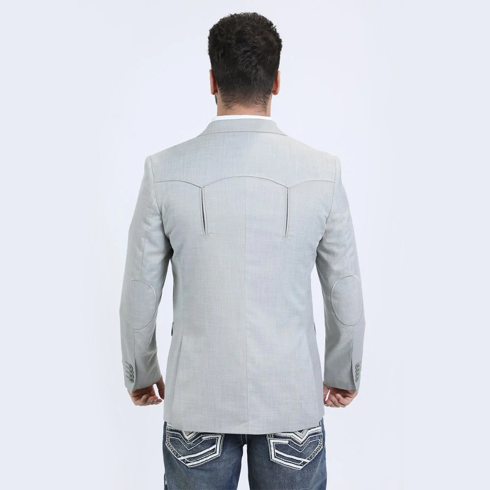 Double Button Western Blazer