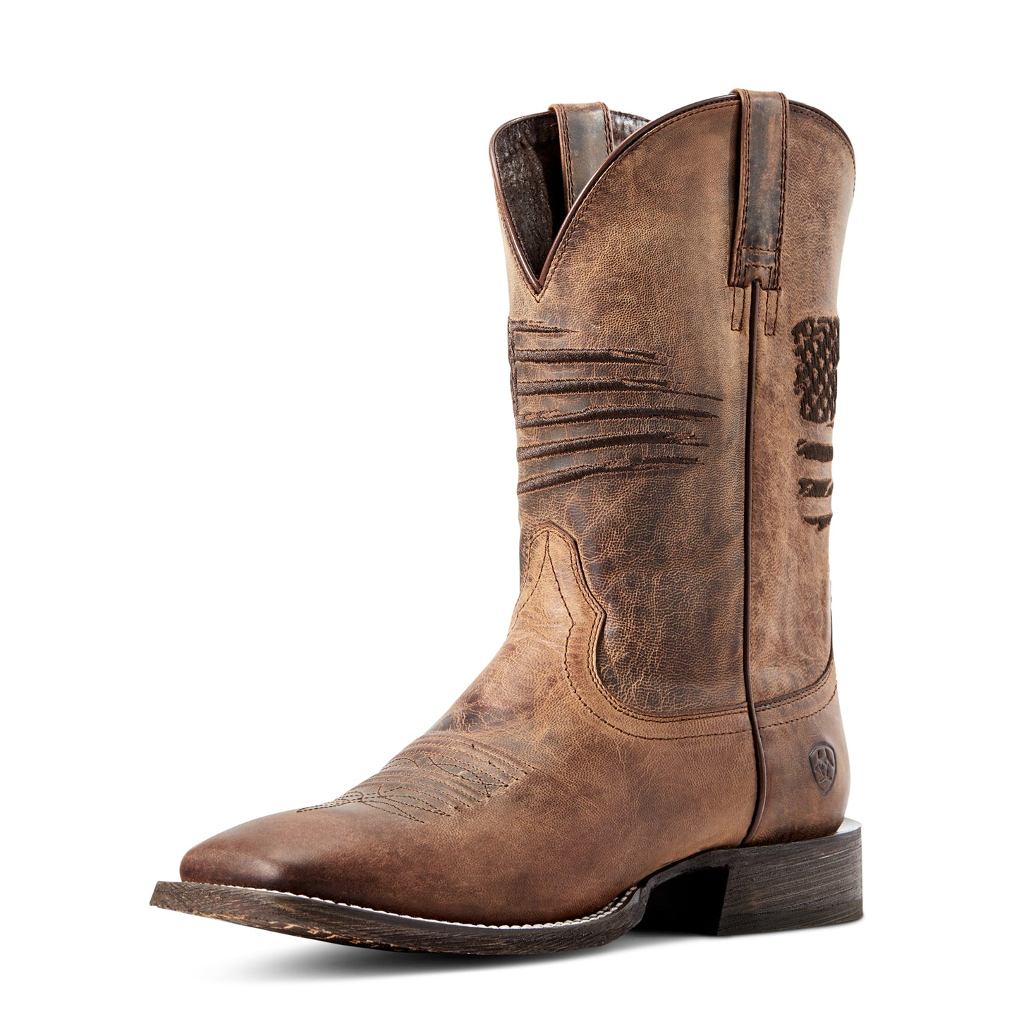 Circuit Patriot Brown Western Boot