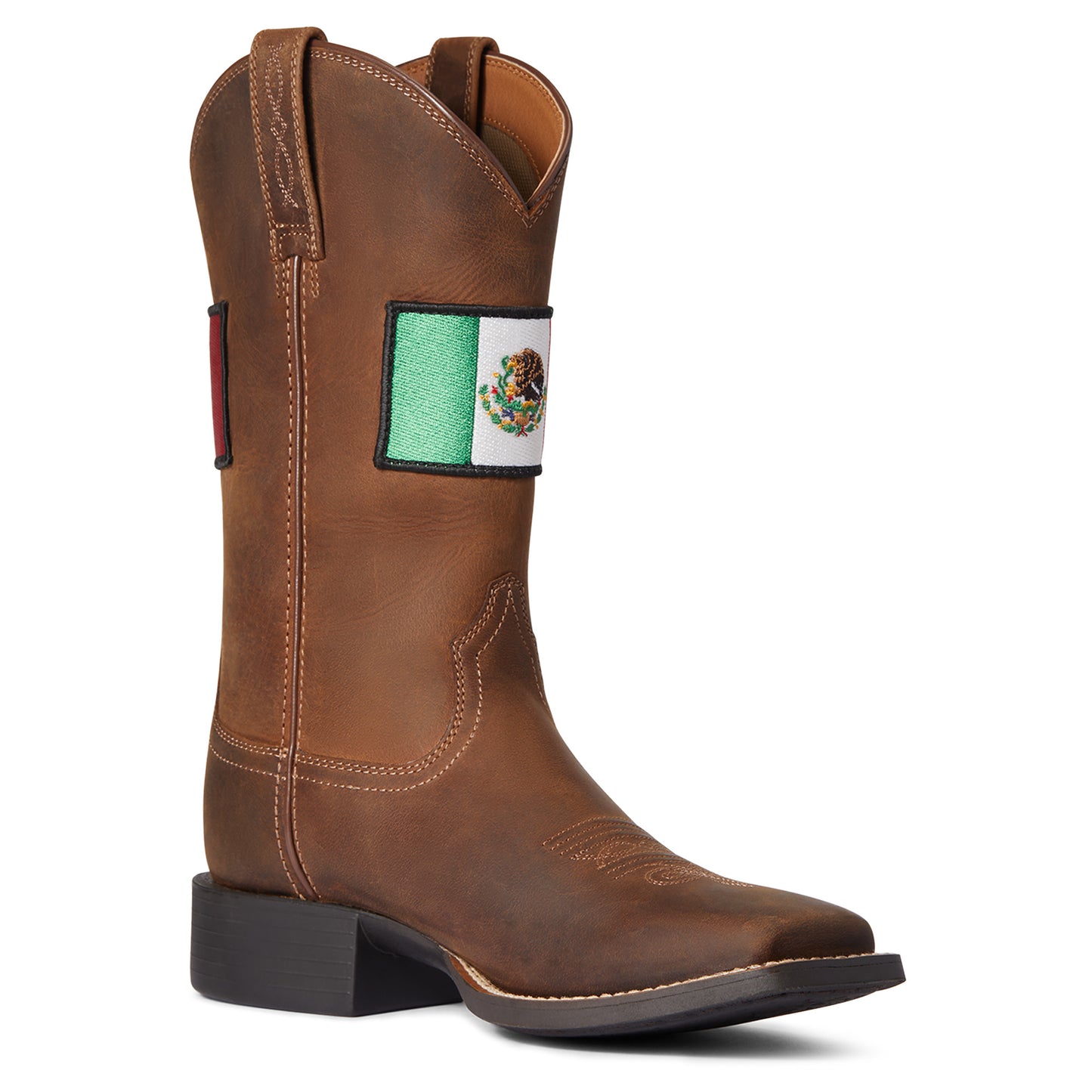 Round Up Orgullo Mexicano Western Boot