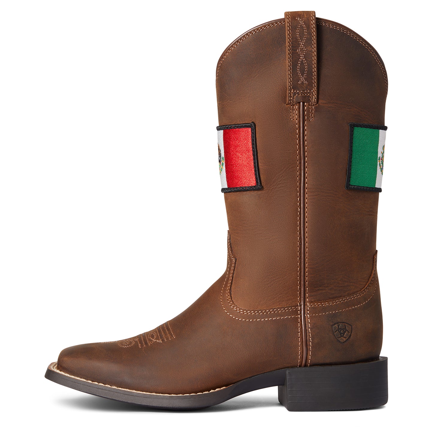 Round Up Orgullo Mexicano Western Boot