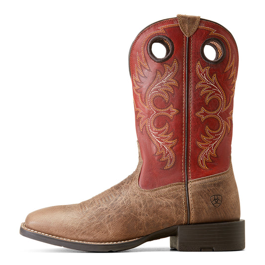 Sport Rodeo Crazy Crunch Tan Cowboy Boot
