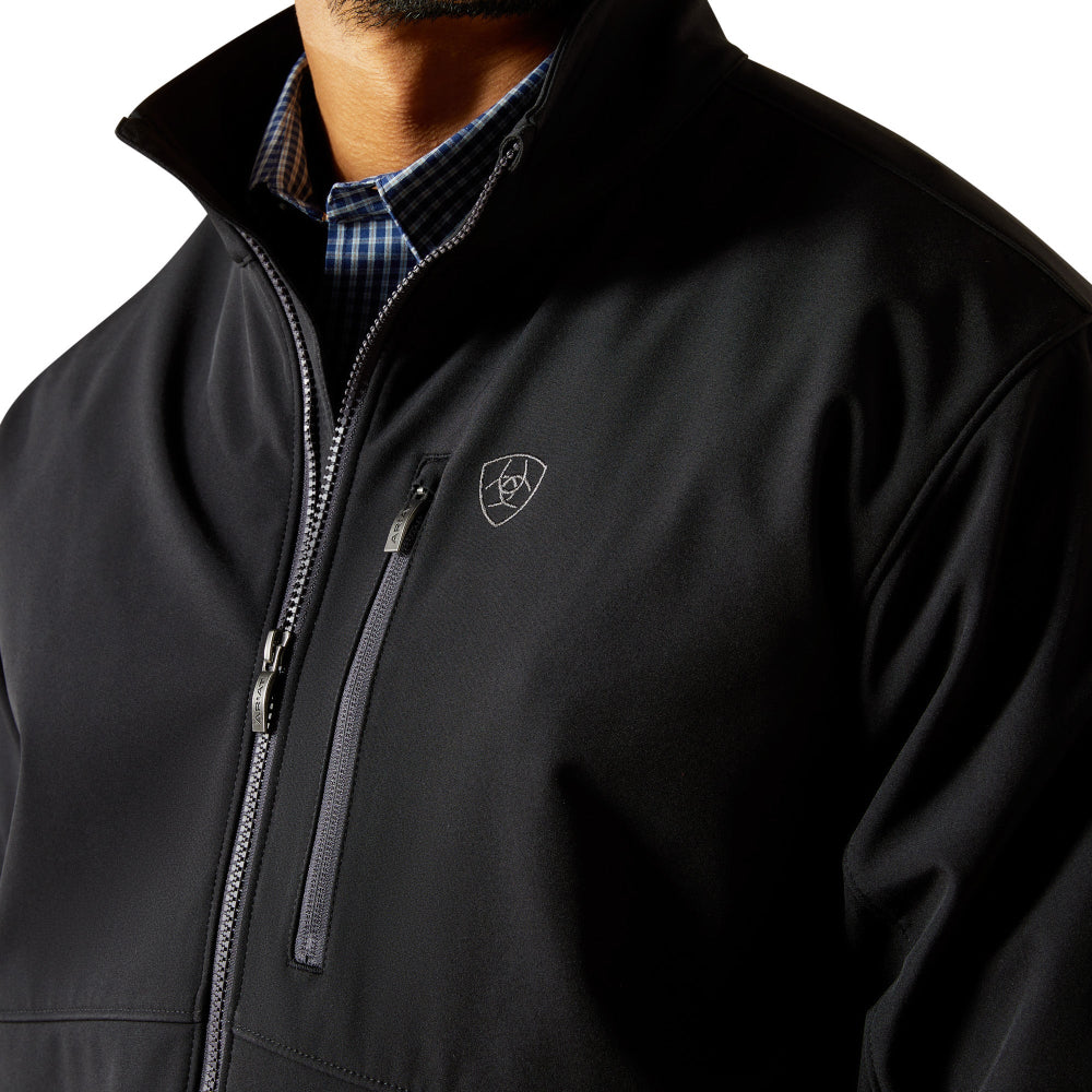 Phantom Grey Logo Softshell Jacket
