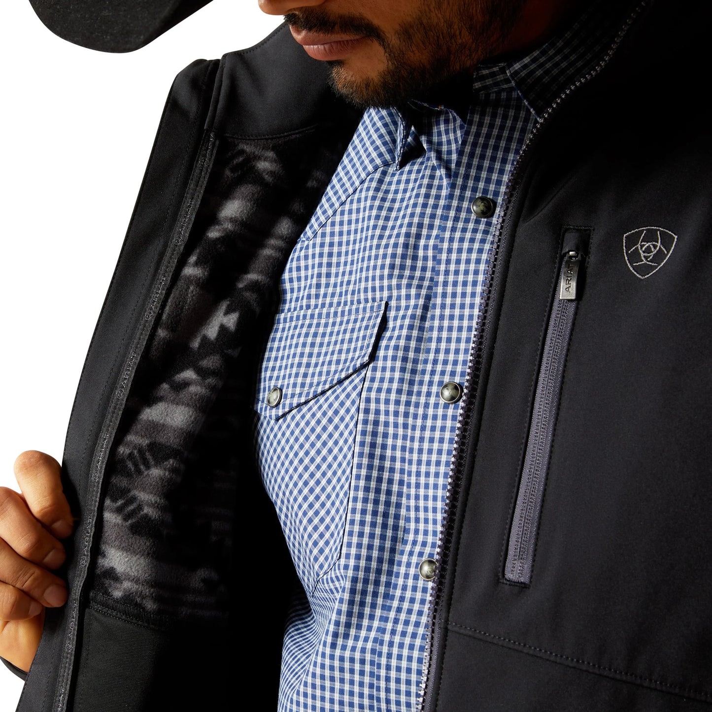 Phantom Grey Logo Softshell Jacket