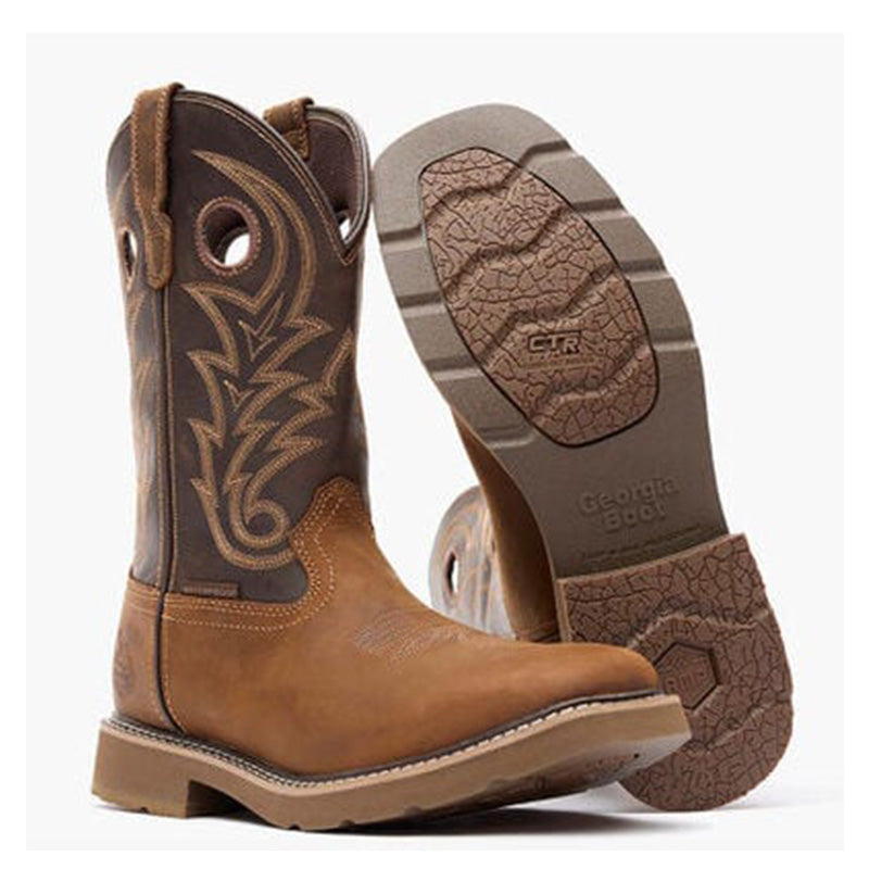 Core 37 Western 11" Waterproof Pull-On Work Boot