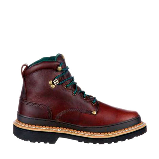 Boot Steel Toe Soggy Brown Work Boot