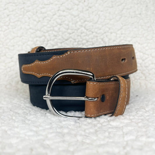 53700 Two Toned Classic Western Belt