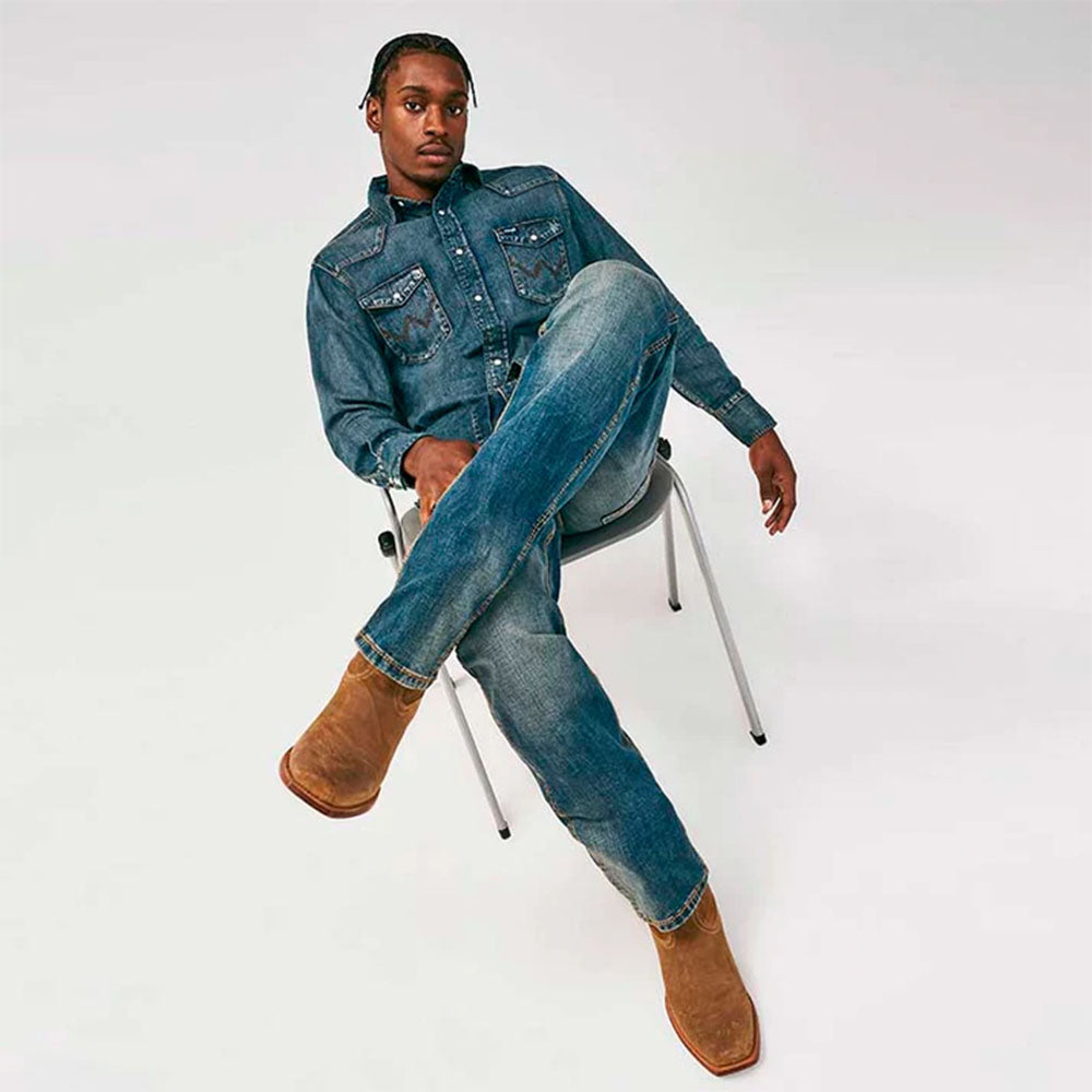 WLT88BZ Retro Slim Fit Straight Leg