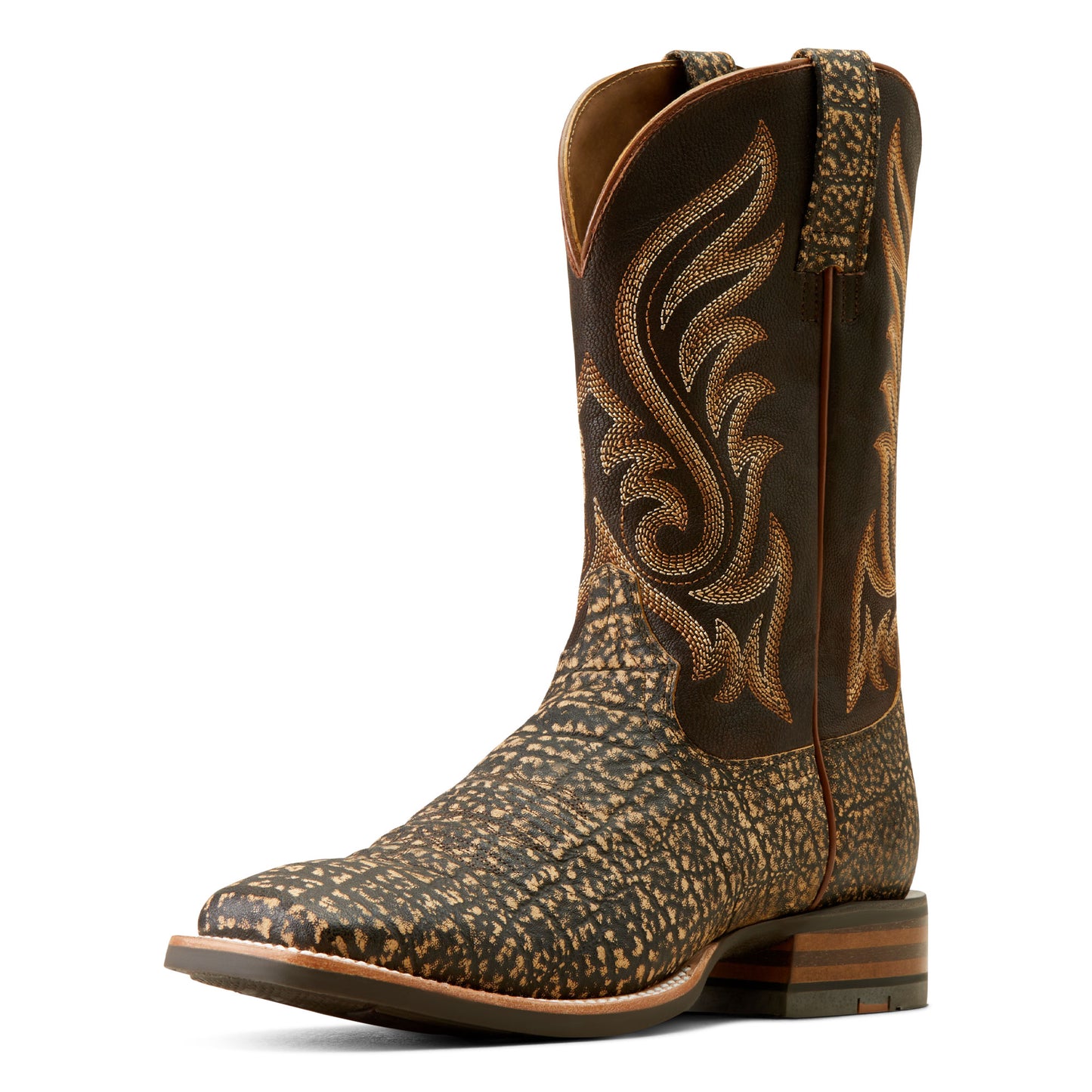 Cattle Call Dark Brown Cowboy Boot