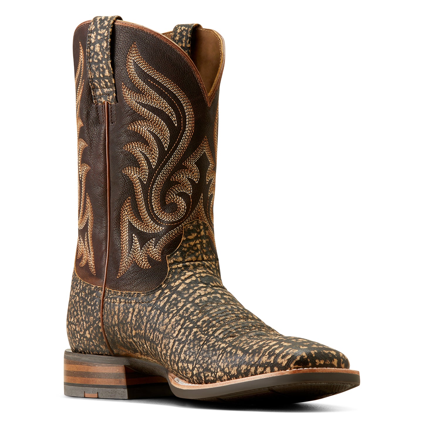Cattle Call Dark Brown Cowboy Boot