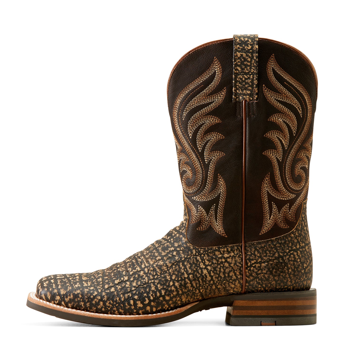 Cattle Call Dark Brown Cowboy Boot