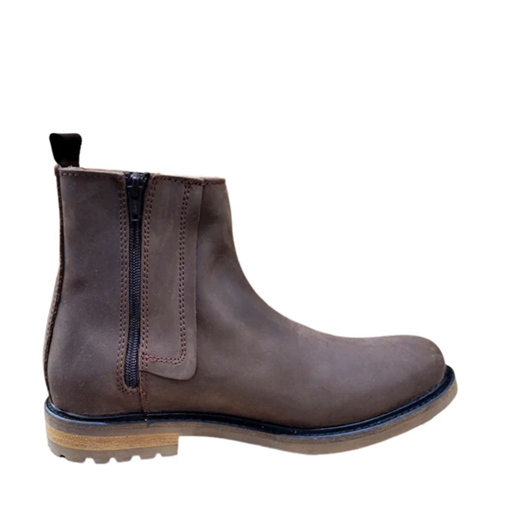 Pigeon Brown Work Boot