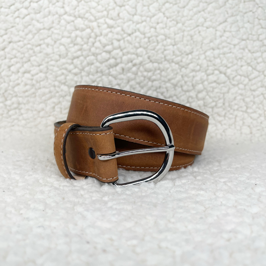 53709 Classic Western Brn Belt