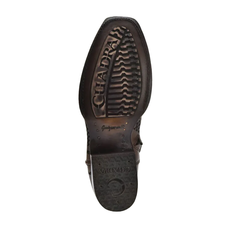 Debver Brown Laser & Woven Narrow