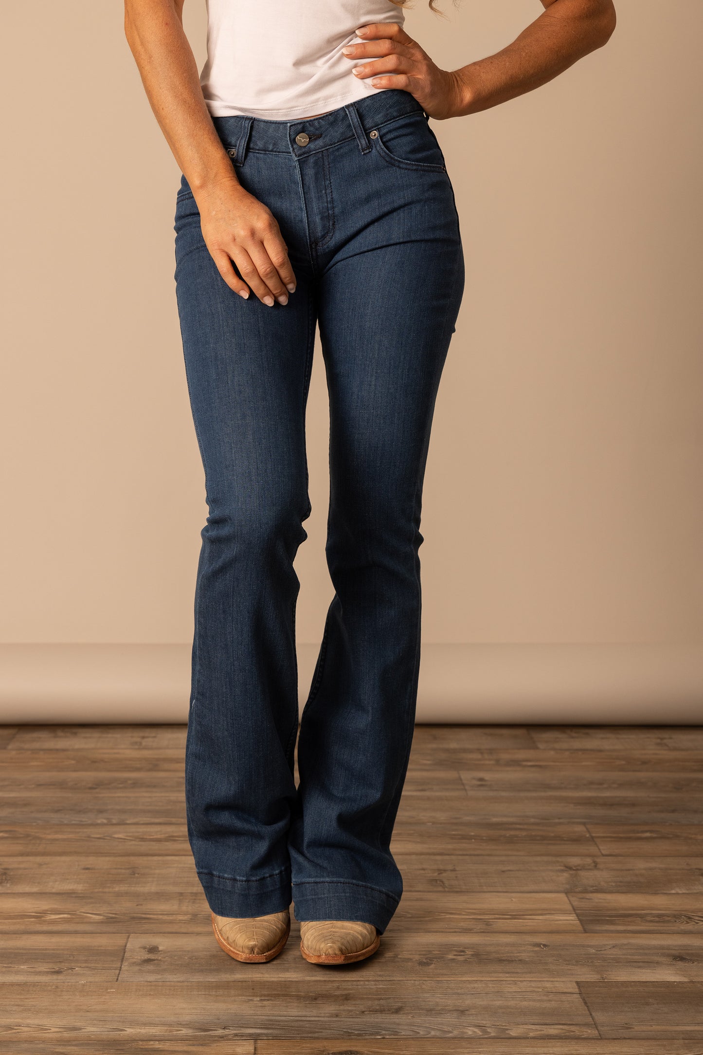 Kimes Lola Dark Indigo Blue Jeans